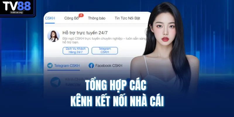Tổng hợp các kênh kết nối nhà cái